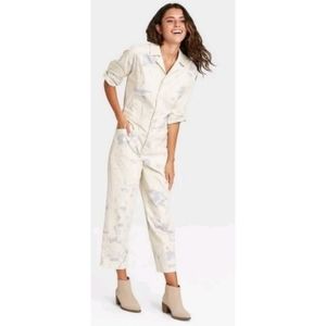 Universal Thread Puff 3/4 Sleeve Boiler Suit